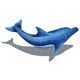 DOLPHIN WITH SHADOW RIGHT 17