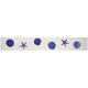 STEP MARKERS SHELLS BLUE – Handmade Porcelain tile designs