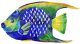 Angel Fish  – Handcut Glass Tile Designs | Decorative Mosaic for Wall, Pool & Spa