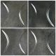 ASH BLACK RELIEF 6x6 – Porcelain Tile