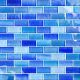 Surf 1x2 – Glass Tile – Decorative Tiles for Pools, Kitchens & Bathrooms