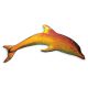 Rainbow Mini Dolphin – Fusion Accents – Handmade Porcelain Pool Mosaics