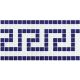 BLUE WHITE – Glass Tile – Decorative Tiles for Pools, Kitchens & Bathrooms