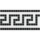 BLACK WHITE – Glass Tile – Decorative Tiles for Pools, Kitchens & Bathrooms