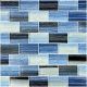 BLUE BLACK BLEND – Glass Tile – Decorative Tiles for Pools, Kitchens & Bathrooms