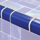 ROYAL BLUE TRIM MIXED – Glass Tile – Decorative Tiles for Pools, Kitchens & Bathrooms
