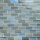 STEEL BLUE GRAY 1x2 – Glass Tile – Decorative Tiles for Pools, Kitchens & Bathrooms