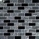 BLACK BLEND – Glass Tile – Decorative Tiles for Pools, Kitchens & Bathrooms