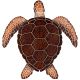 LOGGERHEAD TURTLE BROWN 15
