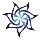 PINWHEEL MEDALLION – Handmade Porcelain tile designs