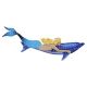 MERMAID WITH DOLPHIN – Handmade Porcelain tile designs