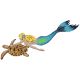 MERMAID WITH TURTLE – Handmade Porcelain tile designs