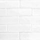 WHITE 2x6 – Glass Tile – Decorative Tiles for Pools, Kitchens & Bathrooms