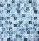 Arctic Blue 1x1 – Glass Tile – Decorative Tiles for Pools, Kitchens & Bathrooms