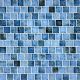 SHADOW BLUE 1x1 – Glass Tile – Decorative Tiles for Pools, Kitchens & Bathrooms