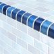 Gulf Stream Trim 1x2 – Glass Tile – Decorative Tiles for Pools, Kitchens & Bathrooms