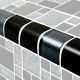 SLATE TRIM MIXED – Glass Tile – Decorative Tiles for Pools, Kitchens & Bathrooms