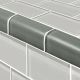GRAY TRIM 2x4 – Glass Tile – Decorative Tiles for Pools, Kitchens & Bathrooms