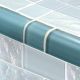 TURQUOISE TRIM MIXED – Glass Tile – Decorative Tiles for Pools, Kitchens & Bathrooms