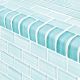 SEAFOAM BLEND TRIM 1x2 – Glass Tile – Decorative Tiles for Pools, Kitchens & Bathrooms