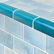 STRATUS AQUA TRIM 2x4 – Glass Tile – Decorative Tiles for Pools, Kitchens & Bathrooms